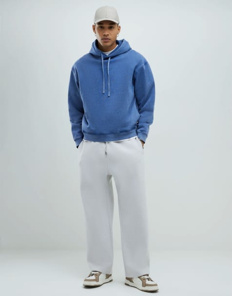 River Island Oversized fit japanese snake hoodie in blue - dark - view 1