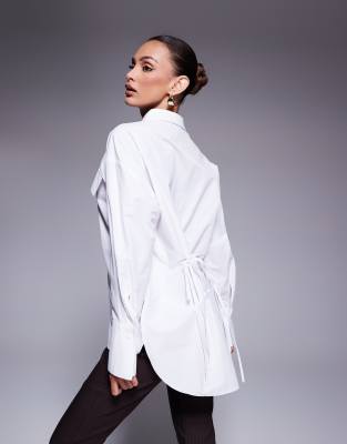 RIVER ISLAND OVERSIZED POCKET DETAIL SHIRT 