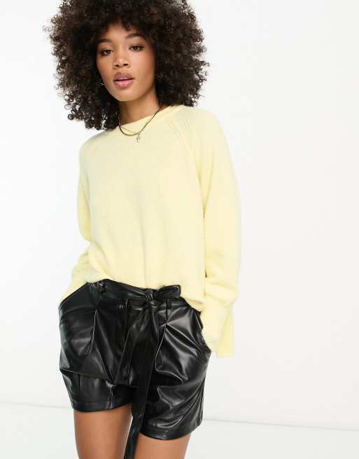 Pastel discount yellow pullover