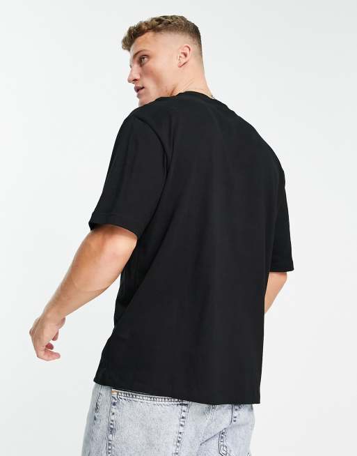 River Island oversized t-shirt in black, 2 of 4