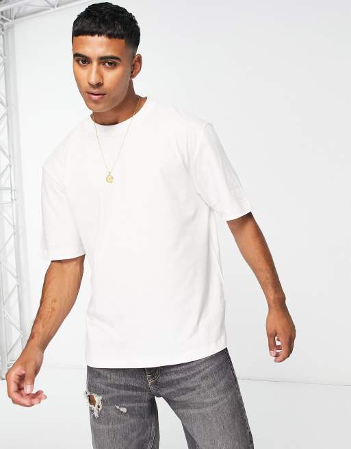 River Island oversized t-shirt in white | ASOS