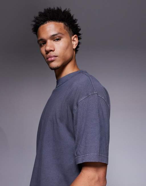 River Island oversized washed t-shirt in black, 5 of 5