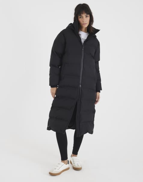 River Island Padded coat in black - view 1