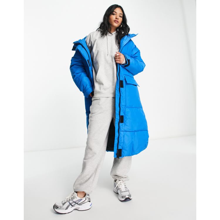 Light blue coat river on sale island