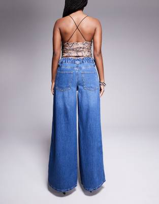 RIVER ISLAND PALAZZO JEANS 