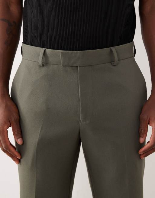 River Island - Pantalon de costume ajusté - Vert, 5 de 5