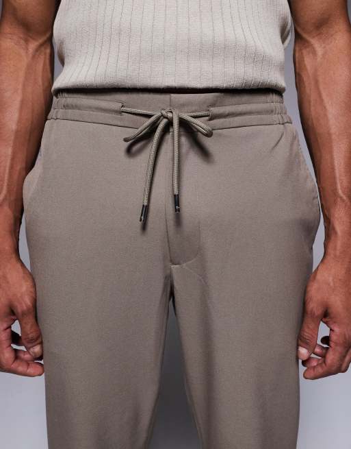 River Island - Pantalon de jogging slim - Beige, 5 de 5