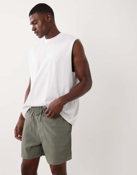 River Island - Pantalones cortos verdes sin cierres de sirsaca - view 1