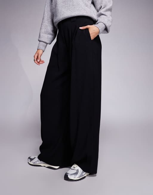 River Island - Pantaloni ampi neri, 2 di 5