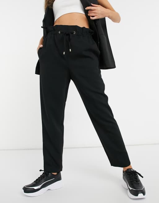 Paperbag waist online sweatpants