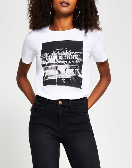 River island hot sale graphic tee