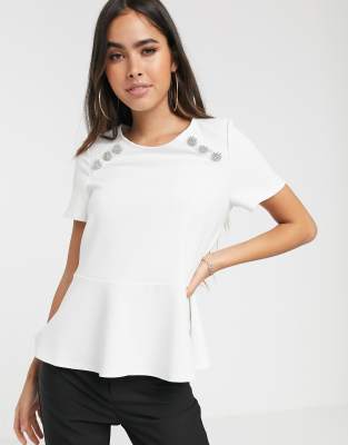 river island peplum