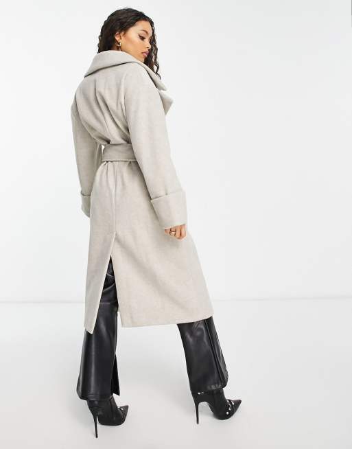 River island long store coat