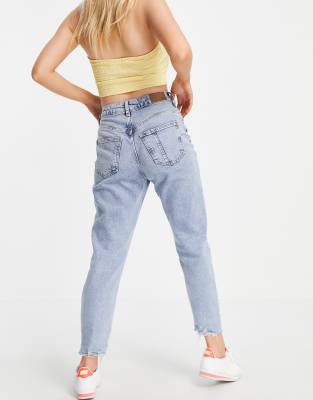 river island petite mom jeans