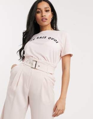 baby pink cigarette pants