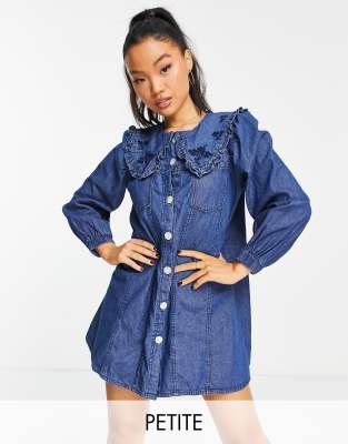 river island denim dress asos