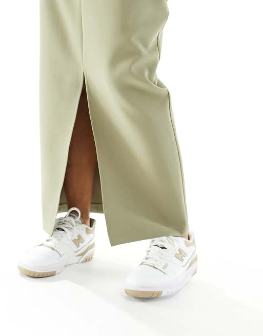 River island khaki pencil skirt top