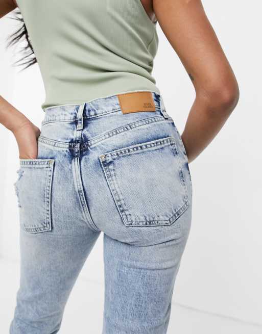 taille haute taille 8 femmes Non Stretch River Island PETITE