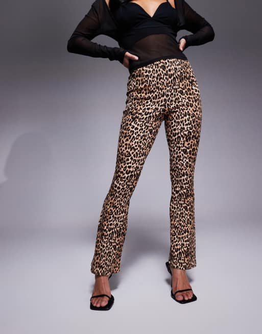 River Island Petite - Leggings med svaj og leopardprint, 5 af 5