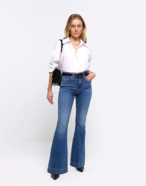 Petite Flare Jeans for Women