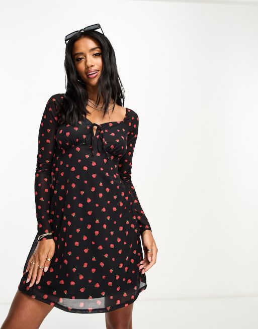 River island tea dress top