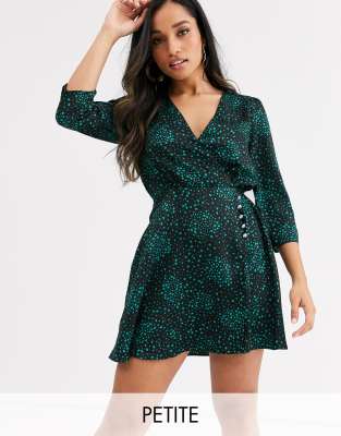 river island green dress