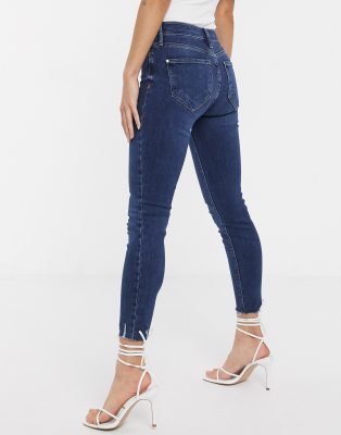 raw hem jeans