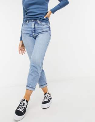 river island petite mom jeans