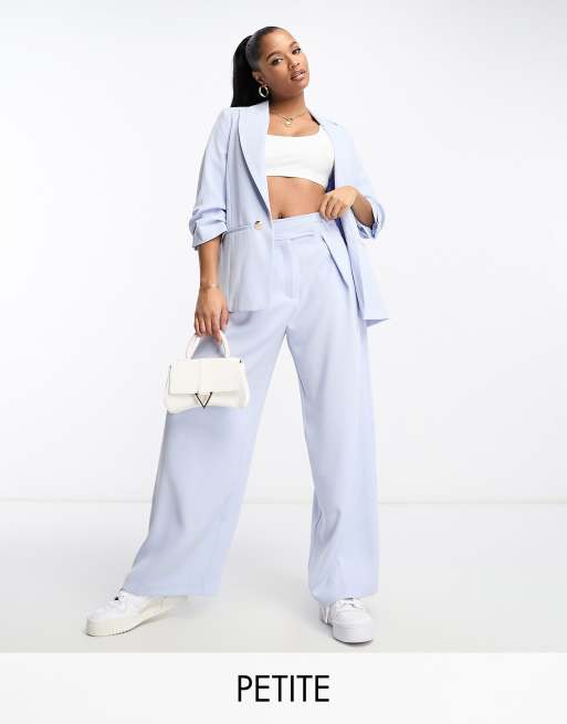Pantalon large bleu clair hotsell