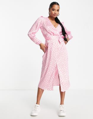 polka dot petite dress