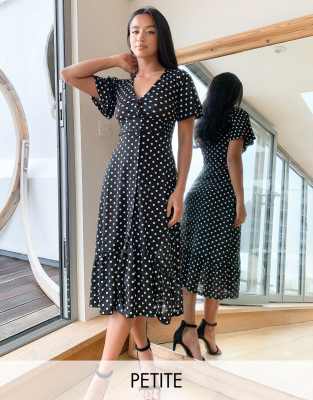 midi dress for short girl