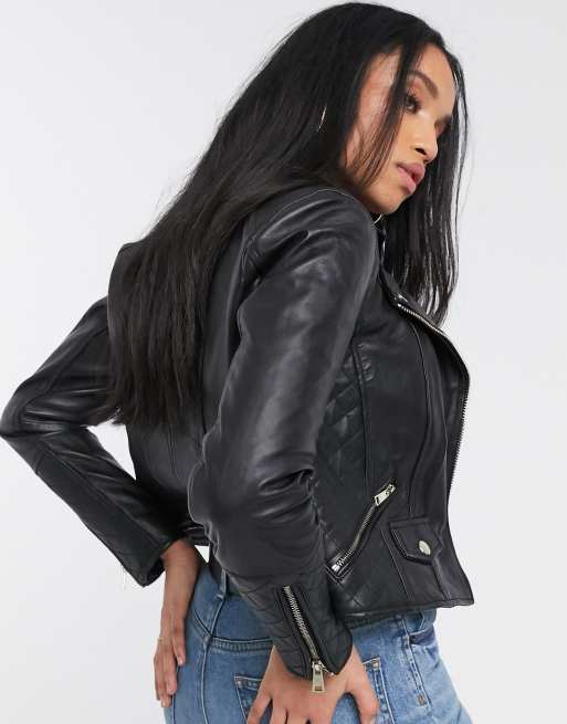 River island petite biker hot sale jacket