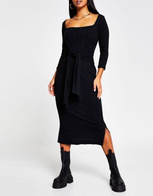 robe droite mi longue