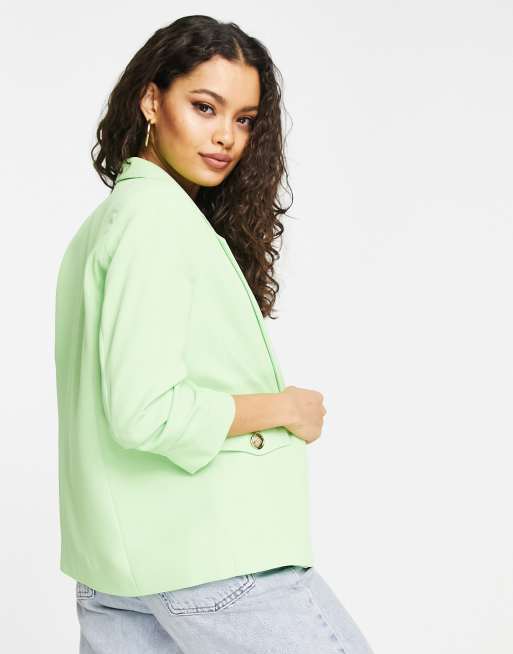 Pale green outlet blazer