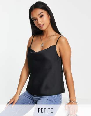 BOSS - Satin camisole top with adjustable straps