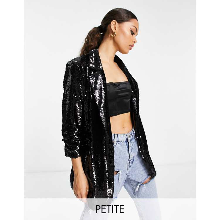 Petite hotsell sequin jacket