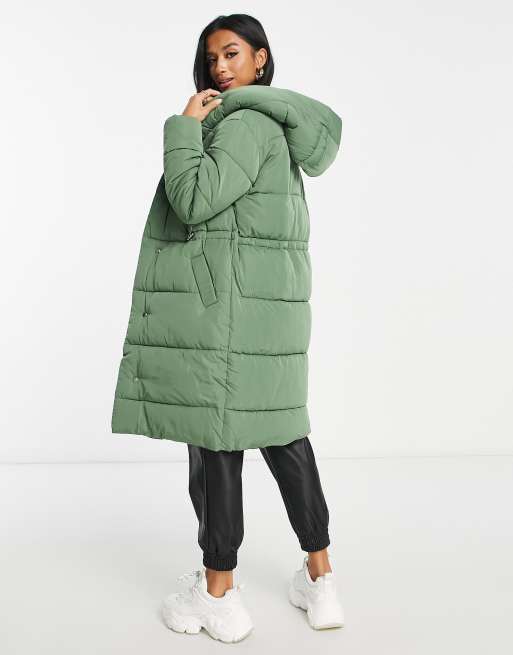 Petite store duvet coat