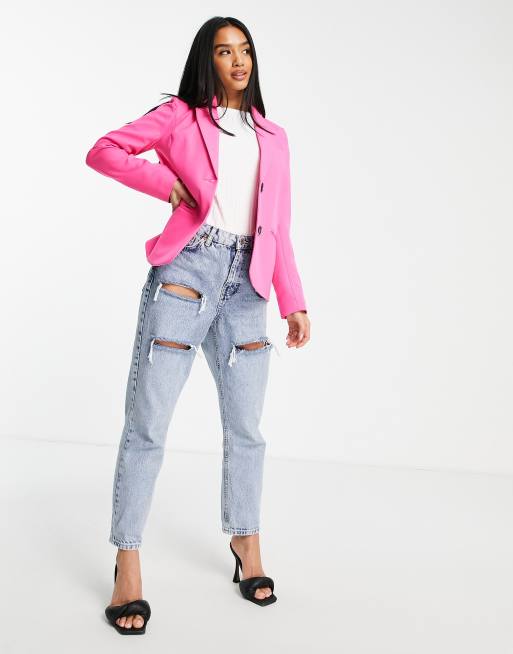 Petite hot sale pink jacket