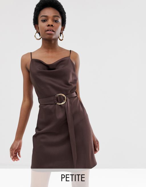 Cowl neck outlet dress river island