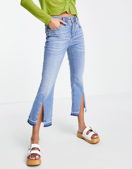 Cropped jeans best sale river island