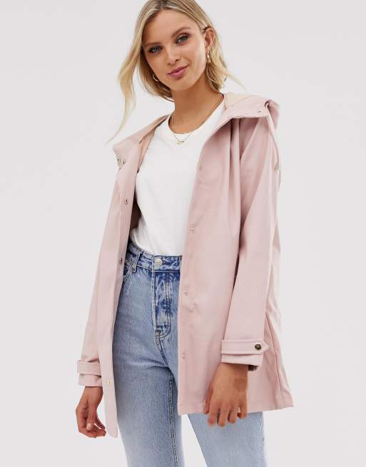 River island cheap rain mac