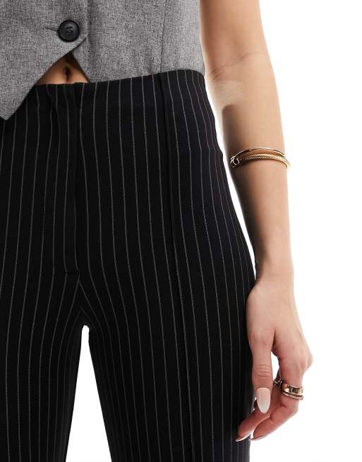 Formal striped hot sale trousers womens