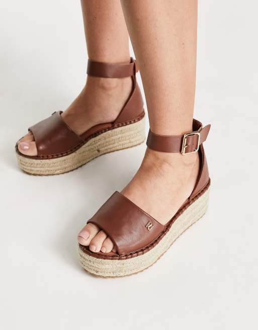 River island 2024 platform espadrilles