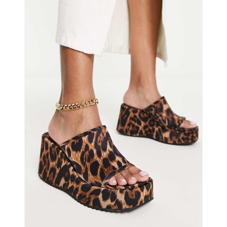 Animal cheap print flatforms