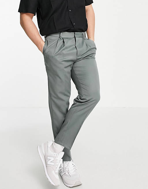 River island pleated smart trousers