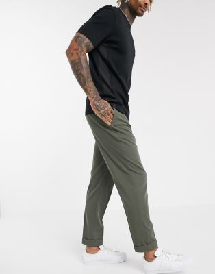 river island tapered cargo trousers