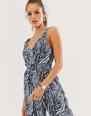 river island plisse jumpsuit