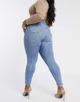 river island plus jeans