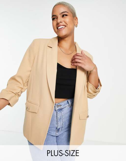 River island deals beige blazer