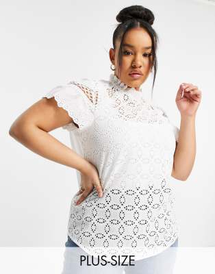 asos plus size blouses